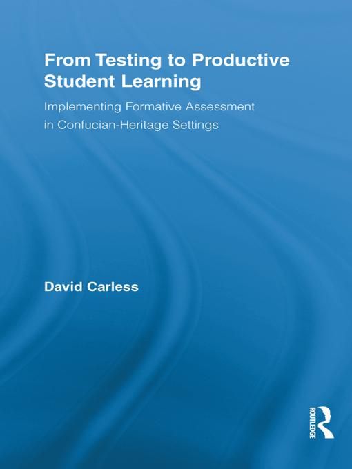Produktbild: From Testing to Productive Student Learning