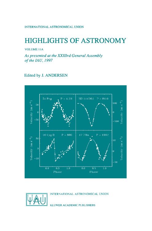 Produktbild: Highlights of Astronomy, Volume 11A
