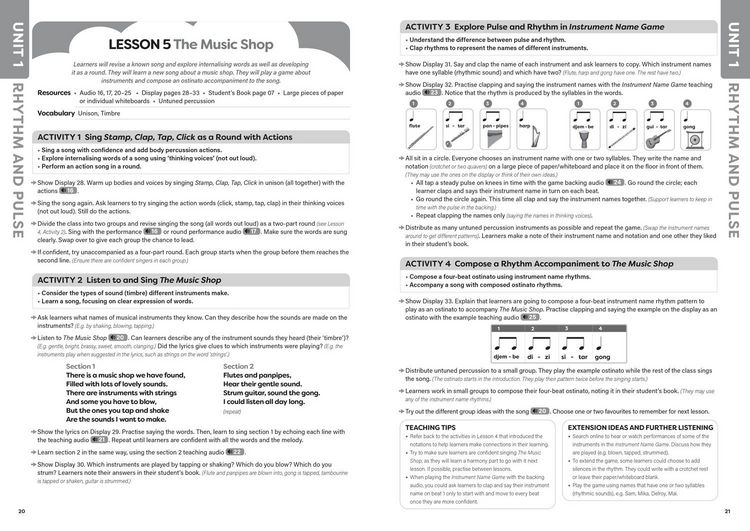 Produktbild: Int Primary Music_tg3