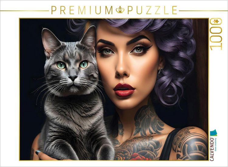 Produktbild: CALVENDO Puzzle Die Extravagante | 1000 Teile Lege-Gr&ouml;&szlig;e 64x48cm Foto-Puzzle f&uuml;r gl&uuml;ckliche Stunden