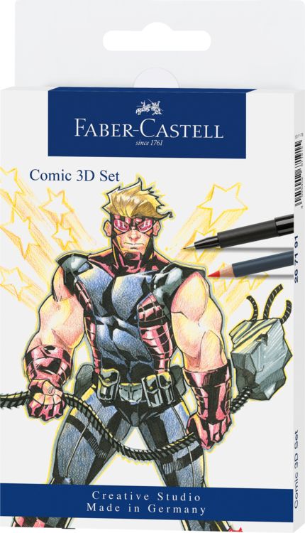 Produktbild: Faber-Castell Tuschestifte Comic 3D Set
