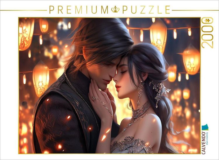 Produktbild: CALVENDO Puzzle Z&auml;rtlichkeit - Manga Style | 2000 Teile Lege-Gr&ouml;&szlig;e 90x67cm Foto-Puzzle f&uuml;r gl&uuml;ckliche Stunden