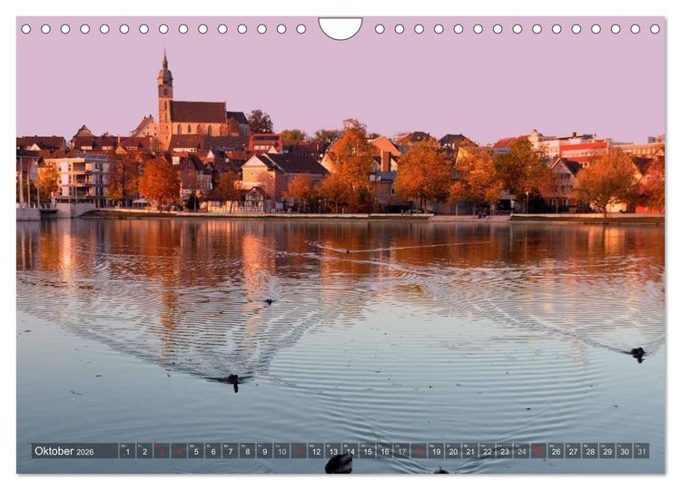 Produktbild: Spaziergang in B&ouml;blingen (Wandkalender 2026 DIN A4 quer), CALVENDO Monatskalender