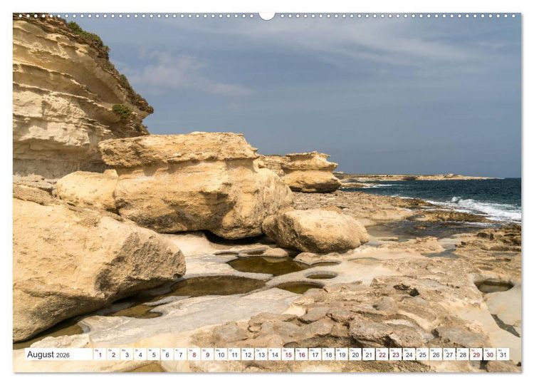 Produktbild: Malta - Gozo und Comino (hochwertiger Premium Wandkalender 2026 DIN A2 quer), Kunstdruck in Hochglanz
