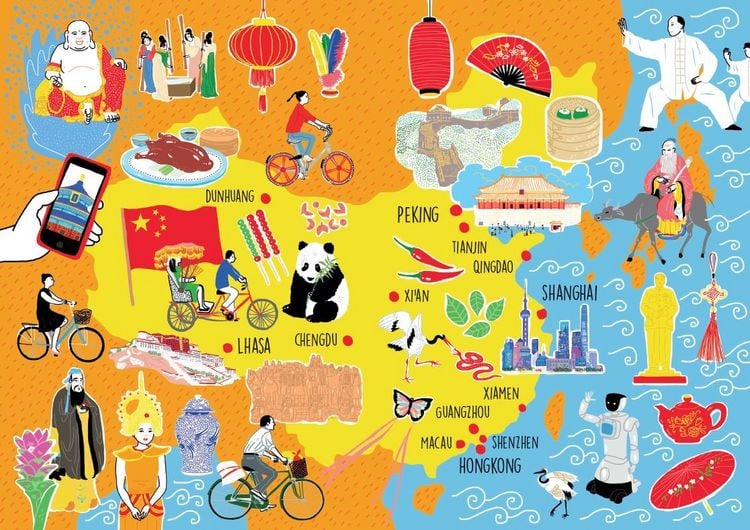Produktbild: China. Der illustrierte Guide