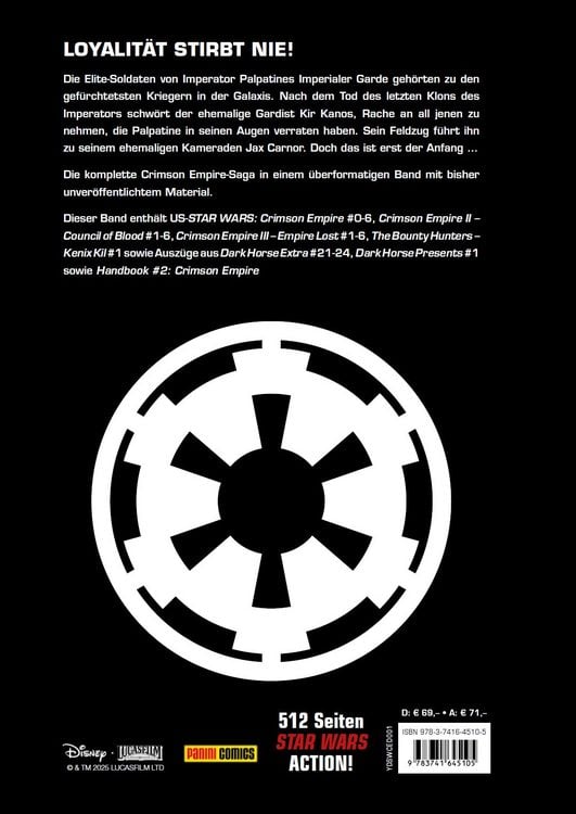 Produktbild: Star Wars Comics: Die Crimson Empire-Saga