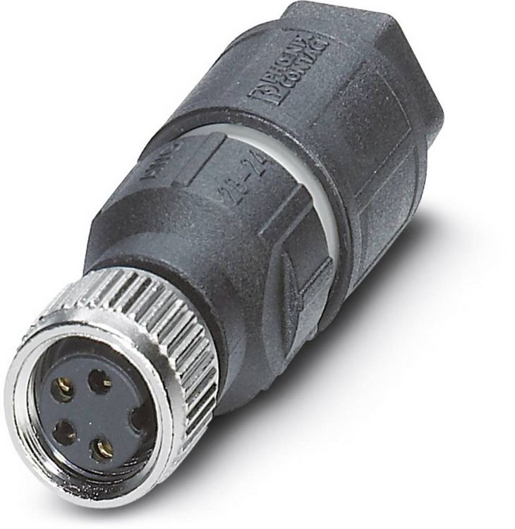 Produktbild: Phoenix Contact 1441079 Sensor-/Aktor-Steckverbinder, unkonfektioniert M8 Buchse, gerade Polzahl Sensoren: 4 1 St.