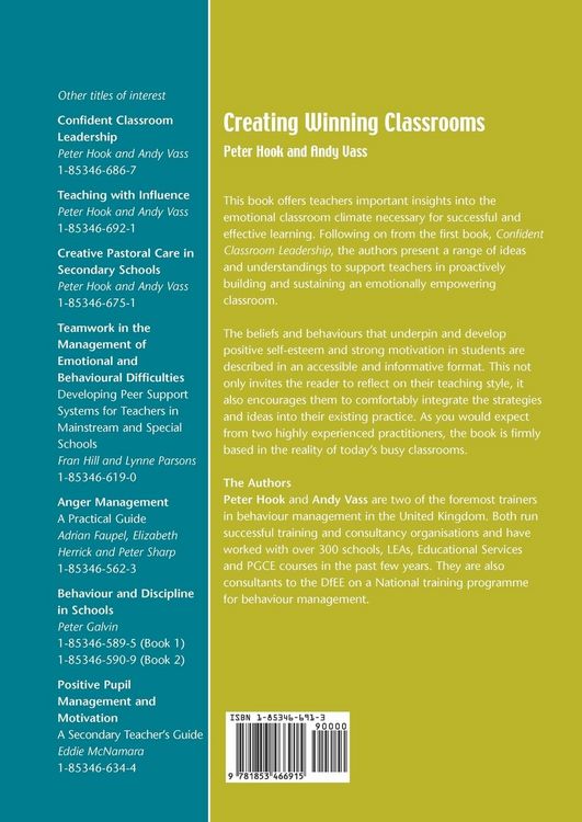 Produktbild: Creating Winning Classrooms