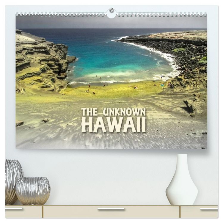 Produktbild: The Unknown HAWAII (hochwertiger Premium Wandkalender 2026 DIN A2 quer), Kunstdruck in Hochglanz