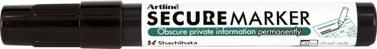 Produktbild: ARTLINE® Permanent Marker Secure, schwarz