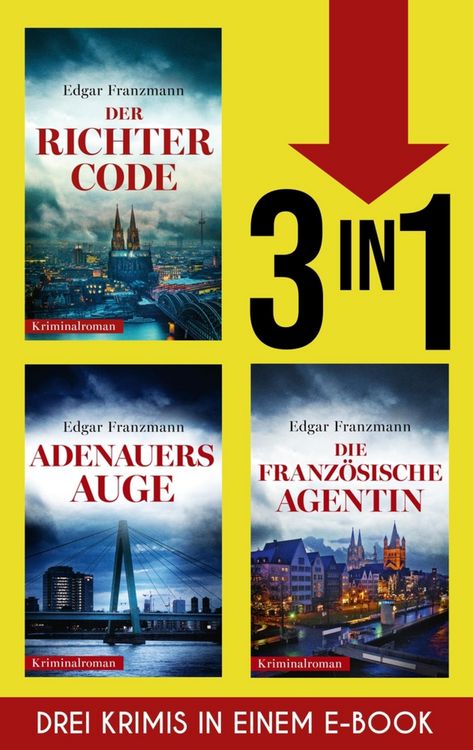 Produktbild: Der Richter-Code, Adenauers Auge & Die französische Agentin (Nur bei uns!)