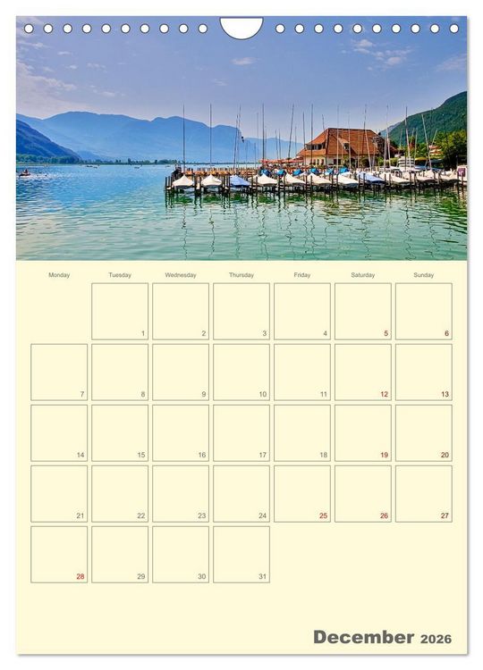 Produktbild: Romantic Northern Italy (Wall Calendar 2026 DIN A4 portrait), CALVENDO 12 Month Wall Calendar