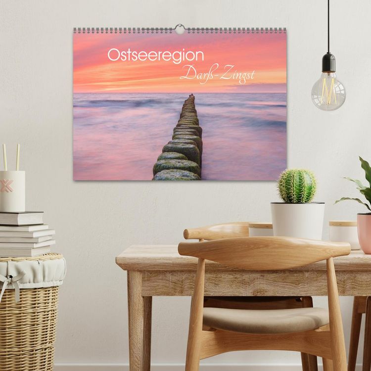 Produktbild: Ostseeregion Dar&szlig;-Zingst (Wandkalender 2026 DIN A3 quer), CALVENDO Monatskalender