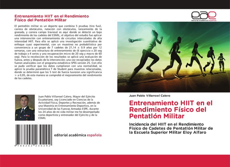 Produktbild: Entrenamiento HIIT en el Rendimiento F&iacute;sico del Pentatl&oacute;n Militar