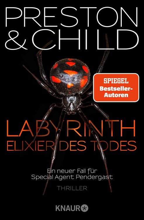 Produktbild: Labyrinth - Elixier des Todes  / Agent Pendergast Band 14