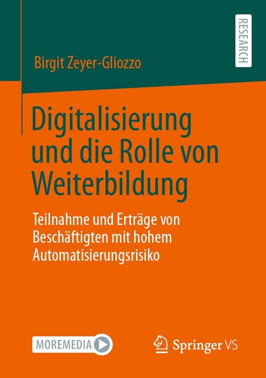 Produktbild: Digitalisierung und die Rolle von Weiterbildung