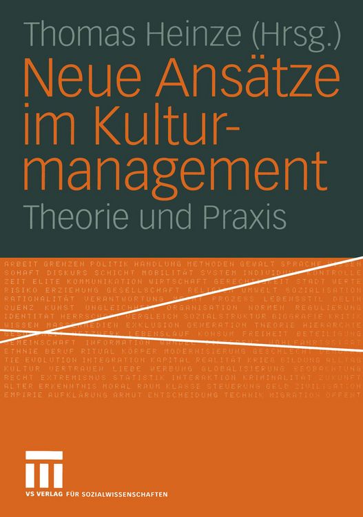 Produktbild: Neue Ans&auml;tze im Kulturmanagement