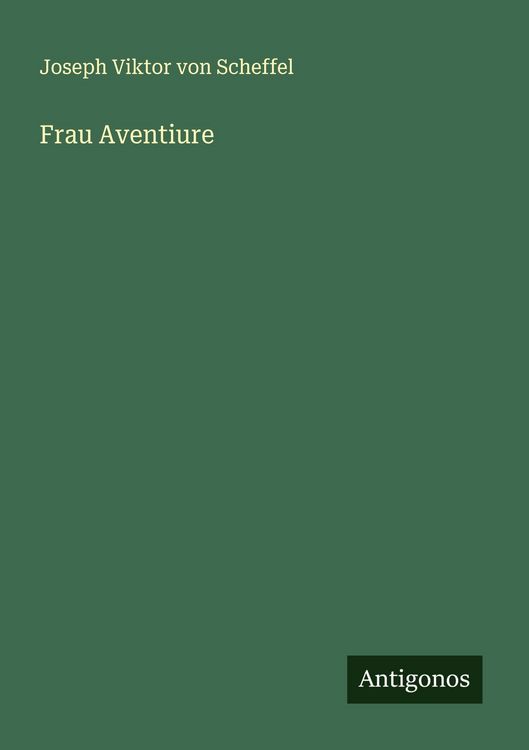Produktbild: Frau Aventiure