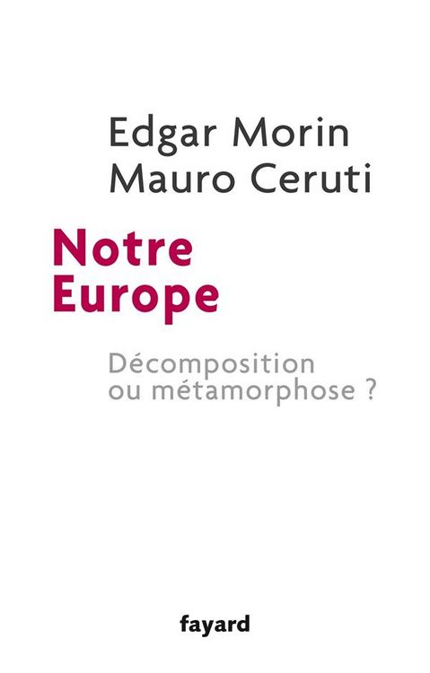 Produktbild: Notre Europe