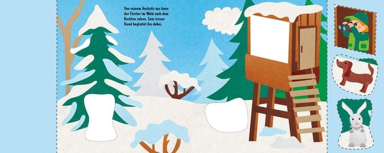 Produktbild: Schnipp, Schnipp, Hurra! Mein erstes Papierschneidebuch &ndash; Waldtiere