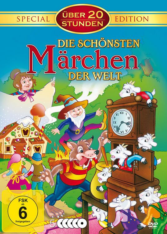 Produktbild: Die sch&ouml;nsten M&auml;rchen der Welt [SE] [5 DVDs]