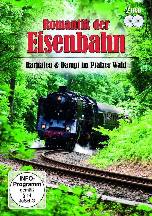 Produktbild: Romantik der Eisenbahn - Rarit&auml;ten & Dampf im Pf&auml;lzer Wald [2 DVDs]
