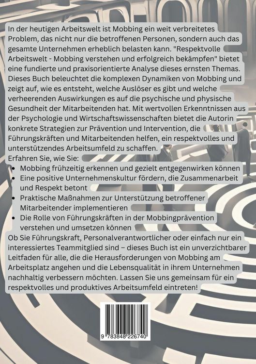 Produktbild: Respektvolle Arbeitswelt Mobbing verstehen und erfolgreich bek&auml;mpfen