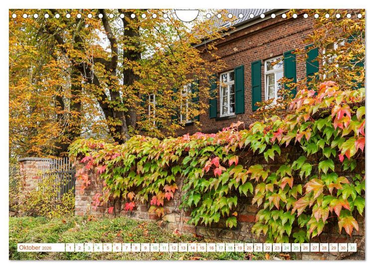 Produktbild: K&ouml;ln Widdersdorf - Bl&uuml;tentr&auml;ume und l&auml;ndliche Idylle (Wandkalender 2026 DIN A4 quer), CALVENDO Monatskalender