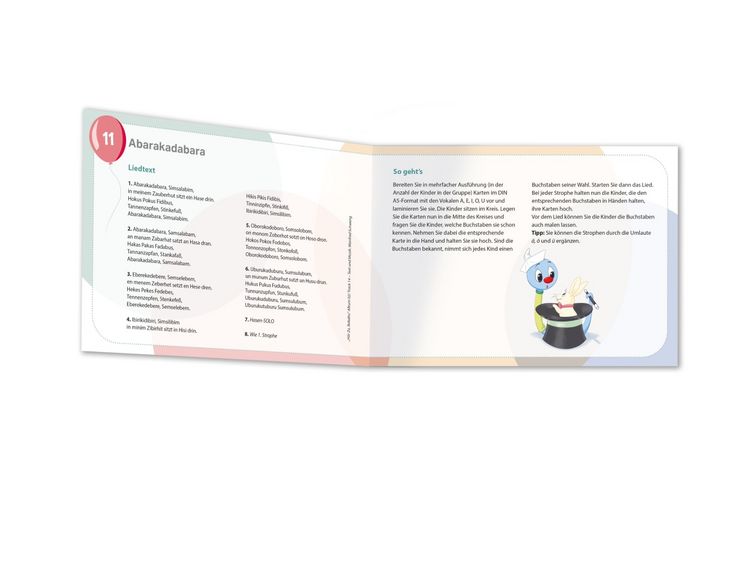 Produktbild: Bakabu. Komm mit ins Singeland! Bildkarten zur Sprachf&ouml;rderung mit Kinderliedern mit Musik zum Streamen