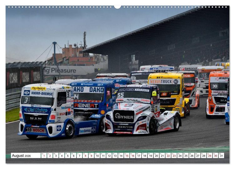 Produktbild: Abenteuer TRUCK RACING (Wandkalender 2026 DIN A2 quer), CALVENDO Monatskalender