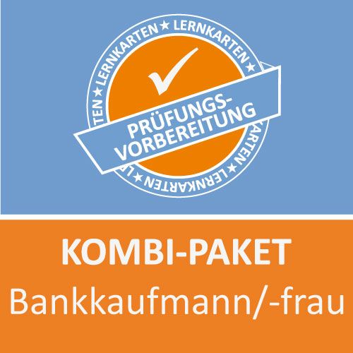 Produktbild: Kombi-Paket Lernkarten Bankkaufmann