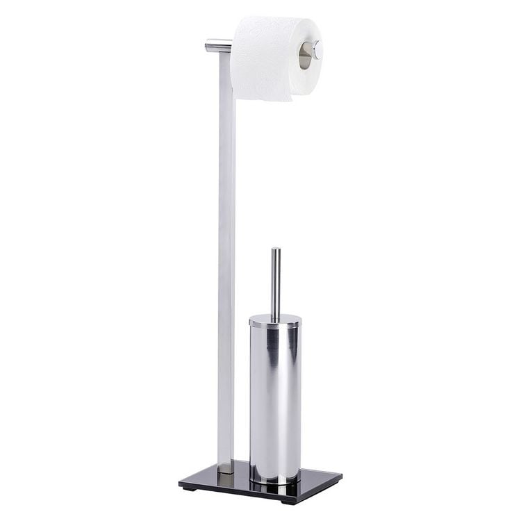 Produktbild: Stand WC-Garnitur Mod. Lava, aus rostfreiem Edelstahl