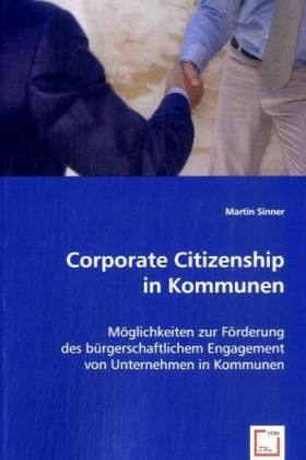 Produktbild: Sinner, M: Corporate Citizenship in Kommunen