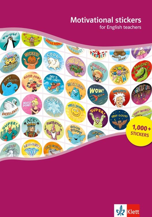 Produktbild: Motivational stickers for English teachers