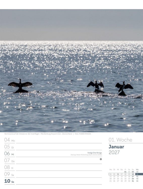 Produktbild: Am Meer Wochenplaner Kalender 2027