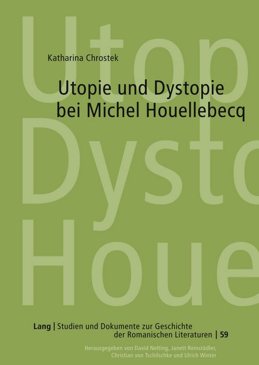 Produktbild: Utopie und Dystopie bei Michel Houellebecq