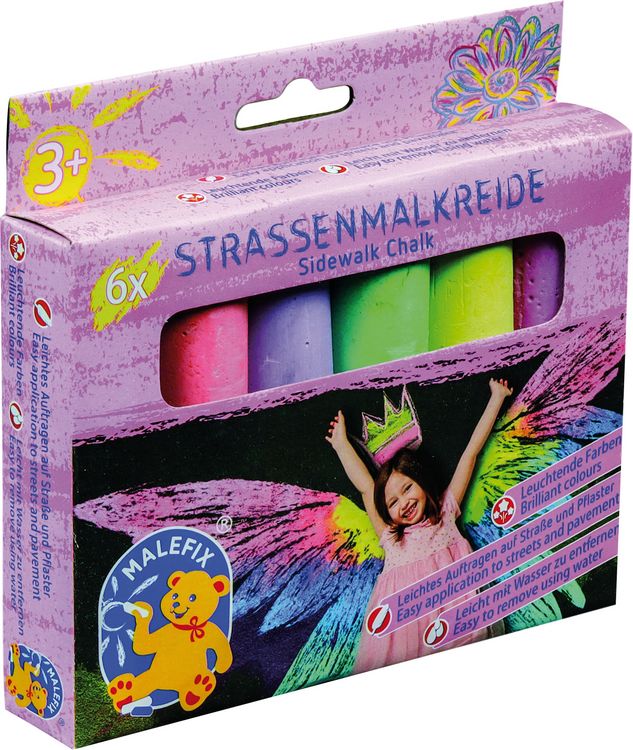 Produktbild: Stra&szlig;enmalkreide Fairy Tale 6Pack
