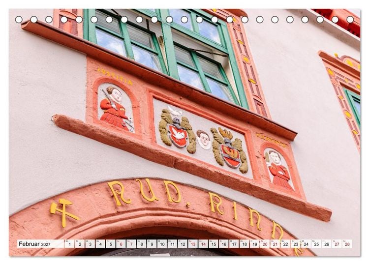 Produktbild: Ein Blick auf Osterode am Harz in Farbe (Tischkalender 2027 DIN A5 quer), CALVENDO Monatskalender