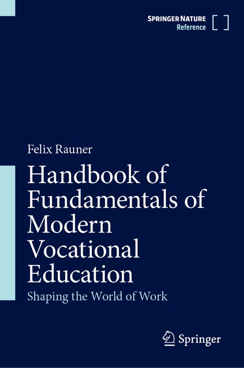 Produktbild: Handbook of Fundamentals of Modern Vocational Education
