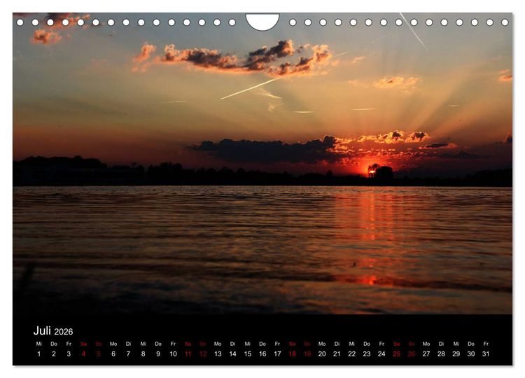 Produktbild: Niederrheinischer Himmel (Wandkalender 2026 DIN A4 quer), CALVENDO Monatskalender