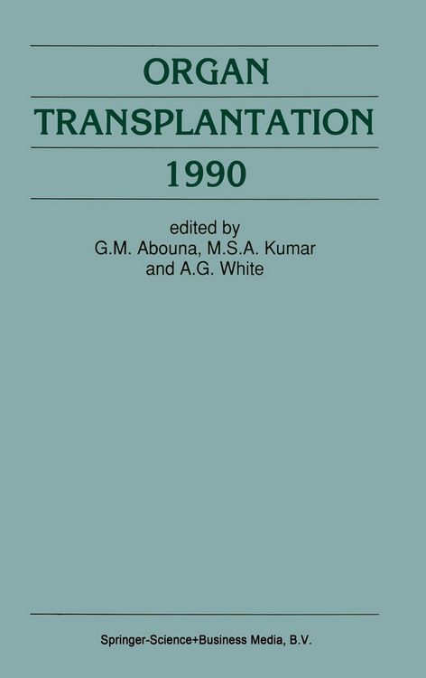 Produktbild: Organ Transplantation 1990
