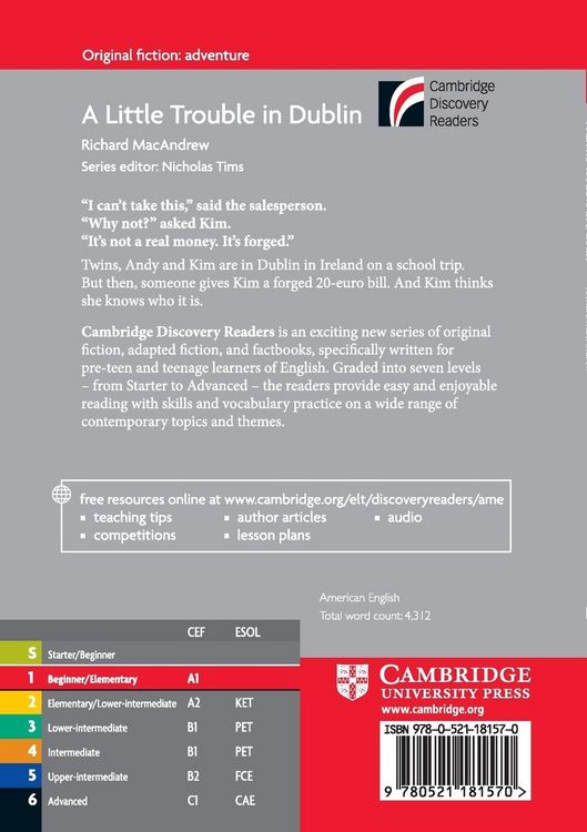 Produktbild: A Little Trouble in Dublin Level 1 Beginner/Elementary American English Edition