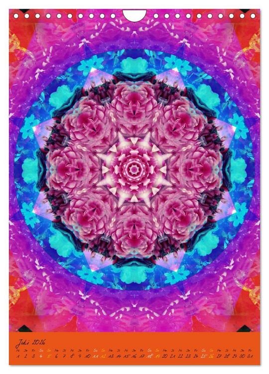 Produktbild: Mandala Energien (Wandkalender 2026 DIN A4 hoch), CALVENDO Monatskalender