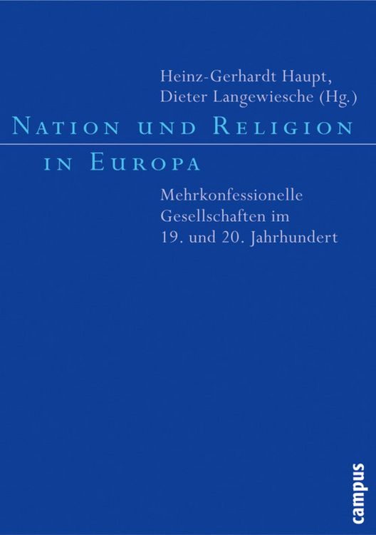 Produktbild: Nation und Religion in Europa