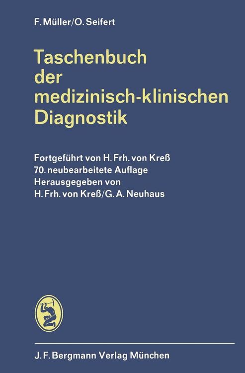 Produktbild: Taschenbuch der medizinisch-klinischen Diagnostik