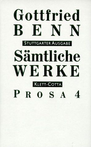 Produktbild: S&auml;mtliche Werke - Stuttgarter Ausgabe. Bd. 6 - Prosa 4 (S&auml;mtliche Werke - Stuttgarter Ausgabe, Bd. 6)
