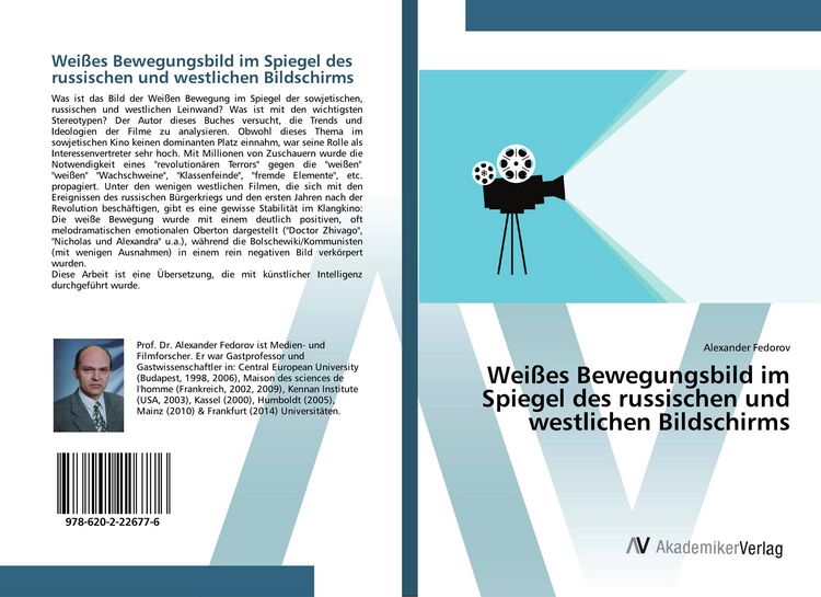 Produktbild: Wei&szlig;es Bewegungsbild im Spiegel des russischen und westlichen Bildschirms