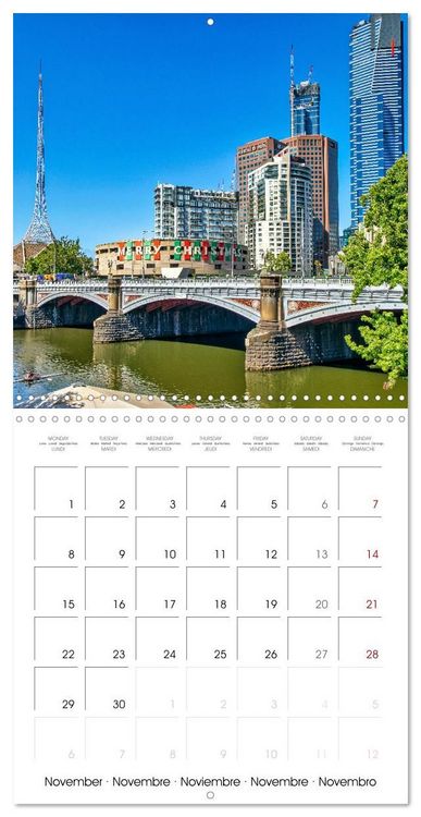 Produktbild: Melbourne - Australia's friendly metropolis (Wall Calendar 2027 12 &times; 12 Inch) CALVENDO 12 Month Wall Calendar