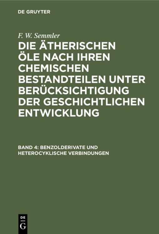 Produktbild: Benzolderivate und heterocyklische Verbindungen