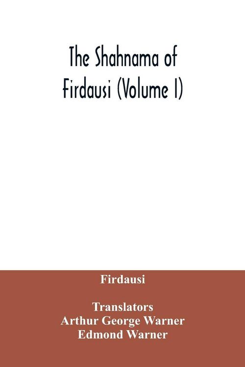 Produktbild: The Shahnama of Firdausi (Volume I)